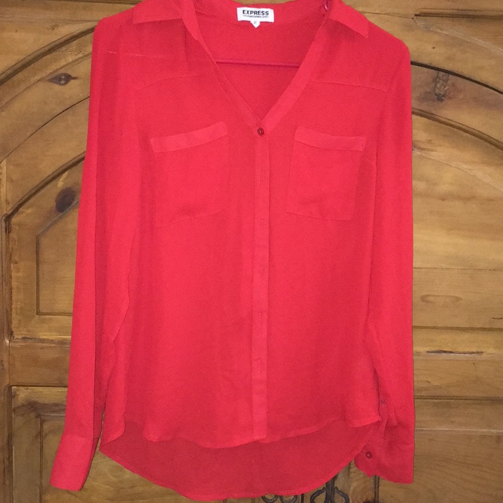 Xs express button up